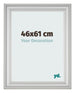 Fotokader 46x61cm Zilver Mat MDF Lazio Voorzijde Maat | Yourdecoration.be