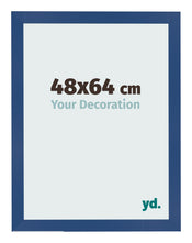 Fotokader 48x64 cm Donkerblauw MDF Bologna Voorzijde Maat | Yourdecoration.be
