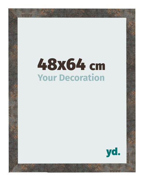 Fotokader 48x64 cm Geoxideerd Metaal MDF Bologna Voorzijde Maat | Yourdecoration.be