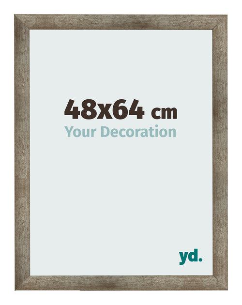 Fotokader 48x64 cm Metaal Vintage MDF Bologna Voorzijde Maat | Yourdecoration.be