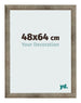 Fotokader 48x64 cm Metaal Vintage MDF Bologna Voorzijde Maat | Yourdecoration.be
