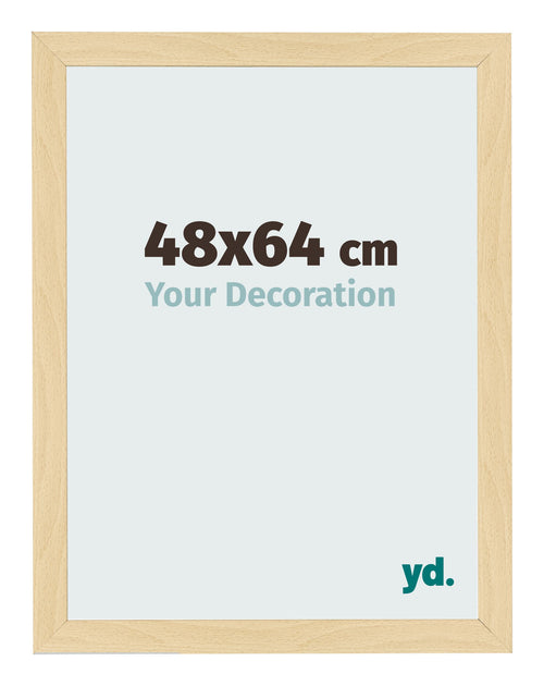 Fotokader 48x64cm Beuken Decor MDF Bologna Voorzijde Maat | Yourdecoration.be
