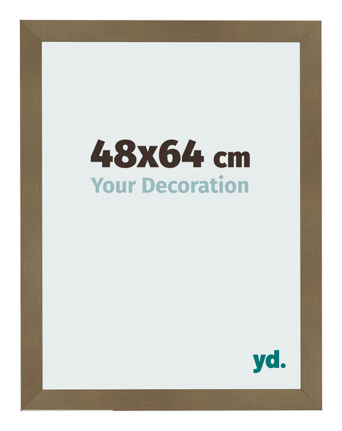 Fotokader 48x64cm Brons Decor MDF Bologna Voorzijde Maat | Yourdecoration.be