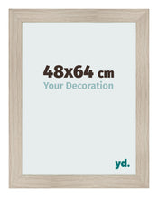 Fotokader 48x64cm Eiken Licht MDF Pisa Voorzijde Maat | Yourdecoration.be