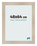 Fotokader 48x64cm Eiken Licht MDF Pisa Voorzijde Maat | Yourdecoration.be