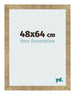 Fotokader 48x64cm Goud Antiek MDF Bologna Voorzijde Maat | Yourdecoration.be