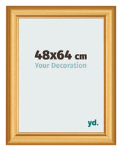 Fotokader 48x64cm Goud Mat MDF Lazio Voorzijde Maat | Yourdecoration.be