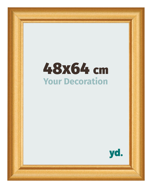 Fotokader 48x64cm Goud Mat MDF Lazio Voorzijde Maat | Yourdecoration.be