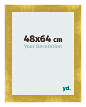 Fotokader 48x64cm Goud Vintage MDF Pisa Voorzijde Maat | Yourdecoration.be