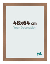 Fotokader 48x64cm Koper Decor MDF Bologna Voorzijde Maat | Yourdecoration.be