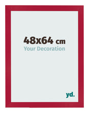 Fotokader 48x64cm Rood MDF Bologna Voorzijde Maat | Yourdecoration.be