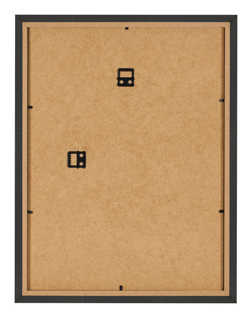 Fotokader 48x64cm Zwart Houtnerf MDF Bologna Achterzijde | Yourdecoration.be