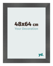 Fotokader 48x64cm Zwart Mat MDF Pisa Voorzijde Maat | Yourdecoration.be