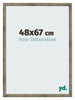 Fotokader 48x67 cm Metaal Vintage MDF Bologna Voorzijde Maat | Yourdecoration.be