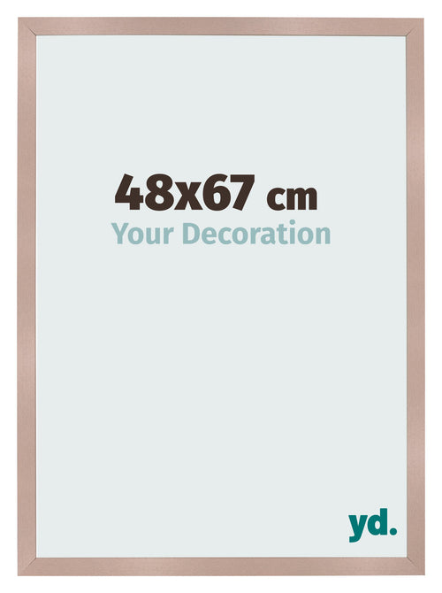 Fotokader 48x67 cm Oudroze MDF Bologna Voorzijde Maat | Yourdecoration.be