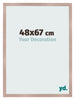 Fotokader 48x67 cm Oudroze MDF Bologna Voorzijde Maat | Yourdecoration.be