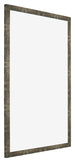 Fotokader 48x67cm Blauw Goud Gemeleerd MDF Bologna Voorzijde Schuin | Yourdecoration.be