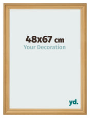Fotokader 48x67cm Dennen Houtnerf MDF Lazio Voorzijde Maat | Yourdecoration.be