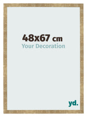 Fotokader 48x67cm Goud Antiek MDF Bologna Voorzijde Maat | Yourdecoration.be