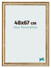 Fotokader 48x67cm Goud Antiek MDF Lazio Voorzijde Maat | Yourdecoration.be