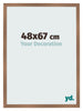 Fotokader 48x67cm Koper Decor MDF Bologna Voorzijde Maat | Yourdecoration.be