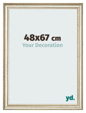 Fotokader 48x67cm Metaalglans MDF Lazio Voorzijde Maat | Yourdecoration.be