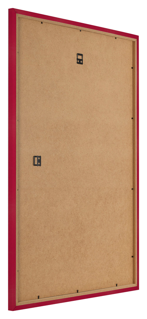 Fotokader 48x67cm Rood MDF Bologna Achterzijde Schuin | Yourdecoration.be