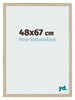 Fotokader 48x67cm Sonoma Eiken MDF Bologna Voorzijde Maat | Yourdecoration.be