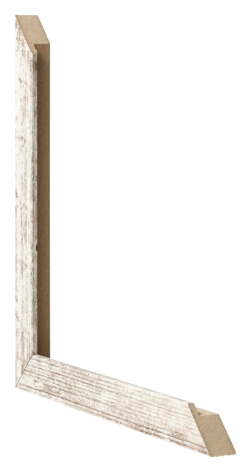 Fotokader 48x67cm Wit Vintage MDF Bologna Detail Doorsnede | Yourdecoration.be