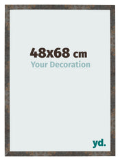 Fotokader 48x68 cm Geoxideerd Metaal MDF Bologna Voorzijde Maat | Yourdecoration.be
