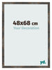 Fotokader 48x68 cm Geoxideerd Metaal MDF Bologna Voorzijde Maat | Yourdecoration.be