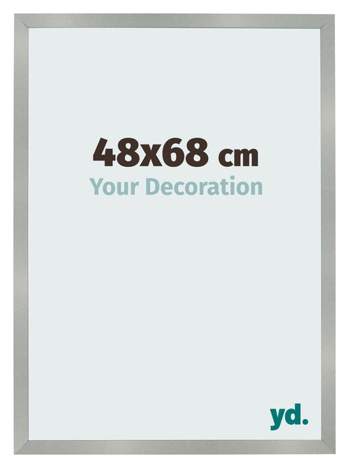 Fotokader 48x68cm Aluminium Geborsteld MDF Bologna Voorzijde Maat | Yourdecoration.be