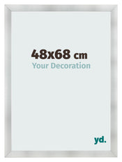 Fotokader 48x68cm Aluminium Geborsteld MDF Pisa Voorzijde Maat | Yourdecoration.be
