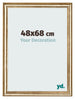Fotokader 48x68cm Goud Antiek MDF Lazio Voorzijde Maat | Yourdecoration.be