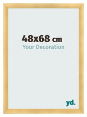 Fotokader 48x68cm Goud Mat MDF Pisa Voorzijde Maat | Yourdecoration.be