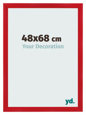 Fotokader 48x68cm Rood MDF Pisa Voorzijde Maat | Yourdecoration.be