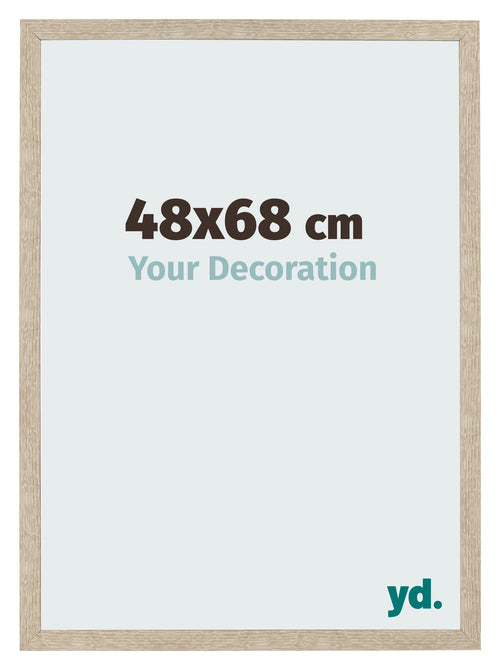 Fotokader 48x68cm Sonoma Eiken MDF Bologna Voorzijde Maat | Yourdecoration.be