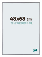 Annecy Kunststof Fotokader 48x68cm Zilver Voorzijde Maat | Yourdecoration.be
