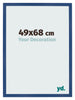 Fotokader 49x68 cm Donkerblauw MDF Bologna Voorzijde Maat | Yourdecoration.be