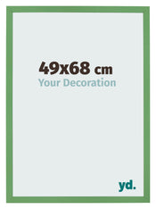 Fotokader 49x68 cm Groen MDF Bologna Voorzijde Maat | Yourdecoration.be