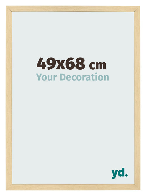 Fotokader 49x68cm Beuken Decor MDF Bologna Voorzijde Maat | Yourdecoration.be