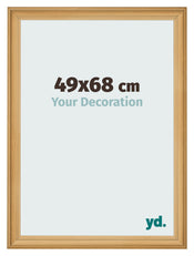 Fotokader 49x68cm Dennen Houtnerf MDF Lazio Voorzijde Maat | Yourdecoration.be