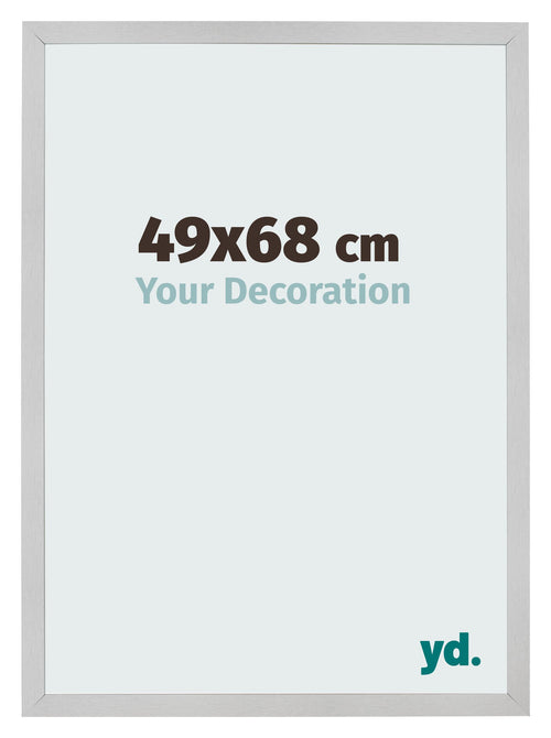 Fotokader 49x68cm Edelstaal MDF Bologna Voorzijde Maat | Yourdecoration.be
