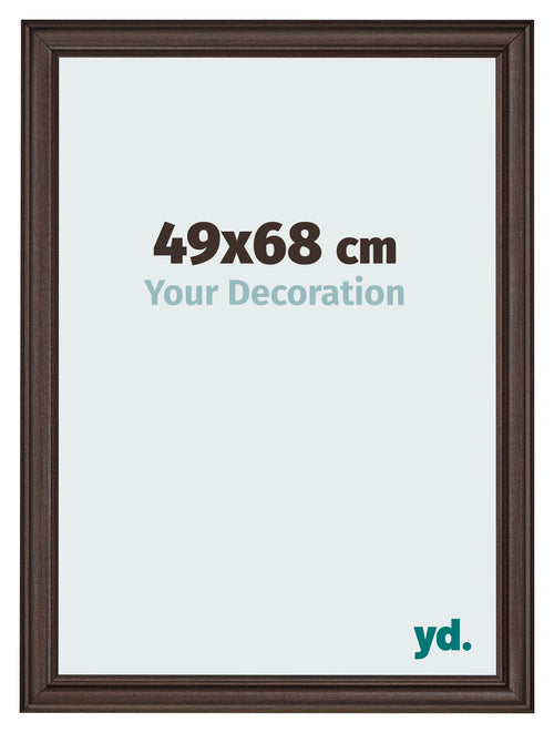 Fotokader 49x68cm Eiken Donker MDF Lazio Voorzijde Maat | Yourdecoration.be