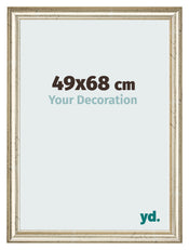 Fotokader 49x68cm Metaalglans MDF Lazio Voorzijde Maat | Yourdecoration.be
