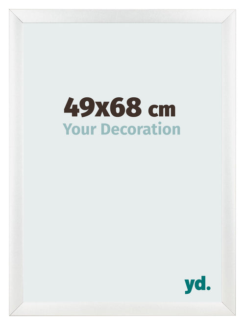 Fotokader 49x68cm Wit Hoogglans MDF Pisa Voorzijde Maat | Yourdecoration.be