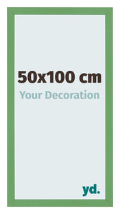 Fotokader 50x100 cm Groen MDF Bologna Voorzijde Maat | Yourdecoration.be