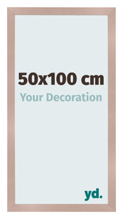 Fotokader 50x100 cm Oudroze MDF Bologna Voorzijde Maat | Yourdecoration.be