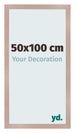 Fotokader 50x100 cm Oudroze MDF Bologna Voorzijde Maat | Yourdecoration.be