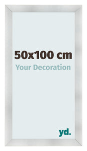 Fotokader 50x100cm Aluminium Geborsteld MDF Pisa Voorzijde Maat | Yourdecoration.be